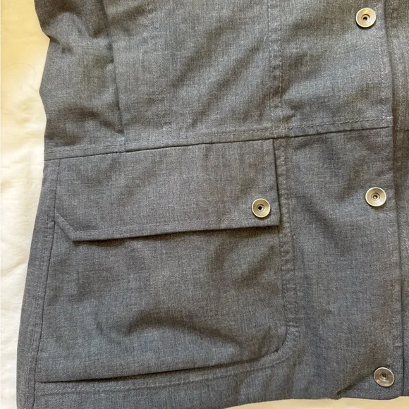 Nau Women's Charcoal Hooded Down Ski Jacket S RN 119269 - Picture 4 of 13